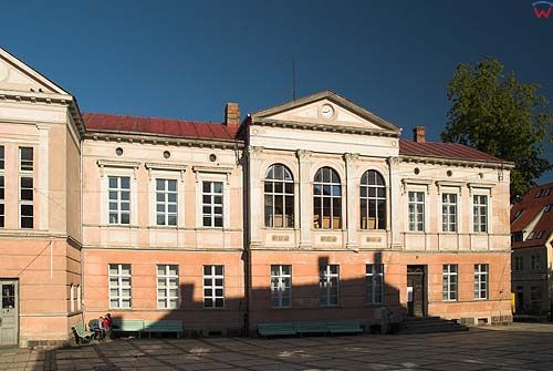 Pałac w Reszlu, obecnie Budynek Zespołu Szkół Zawodowych.